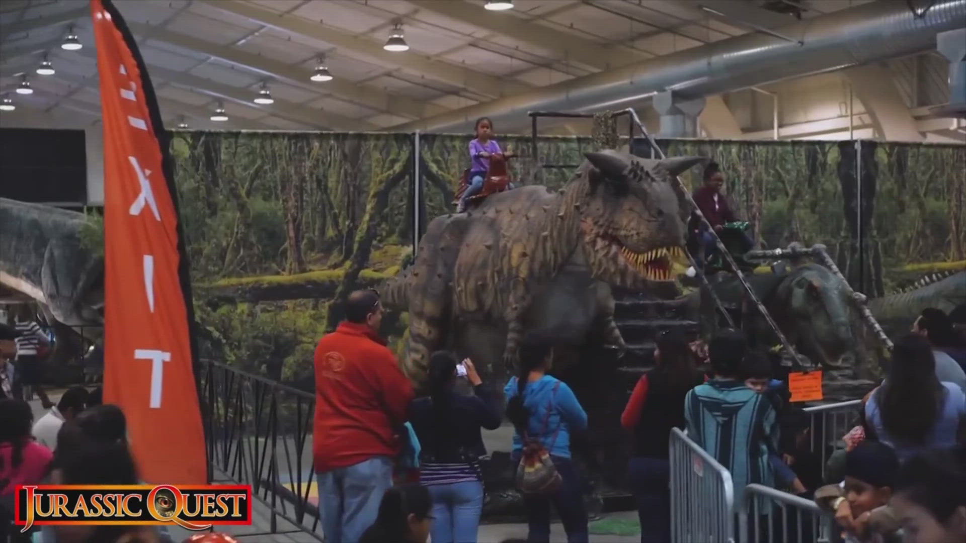 Jurassic Quest is touted as "the largest and most realistic dinosaur exhibition in North America."