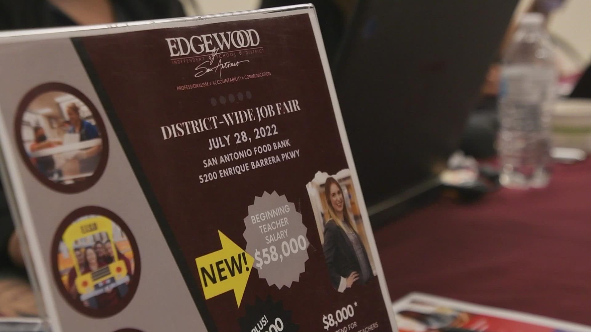 Edgewood ISD holds job fair ahead of new school year