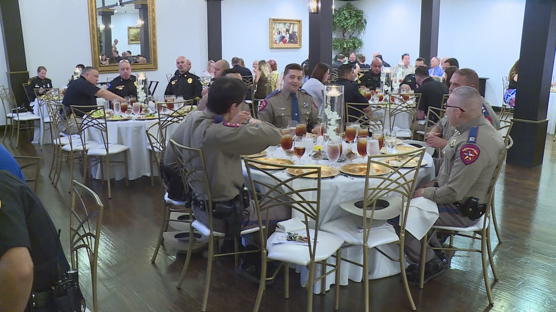 Several agencies and individual officers received awards from Mothers Against Drunk Driving.