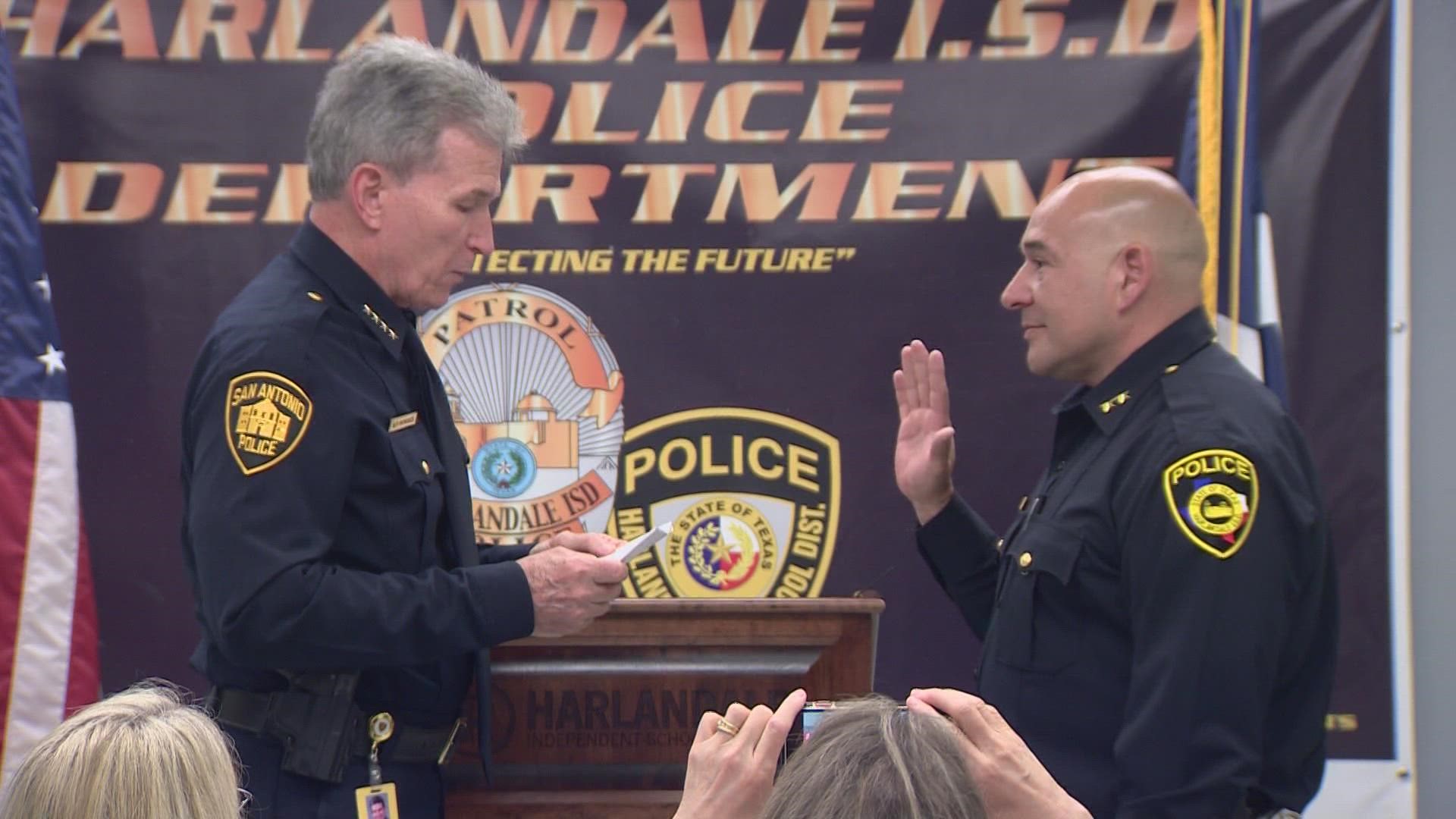 Adolfo Hernandez was sworn in on Monday morning.