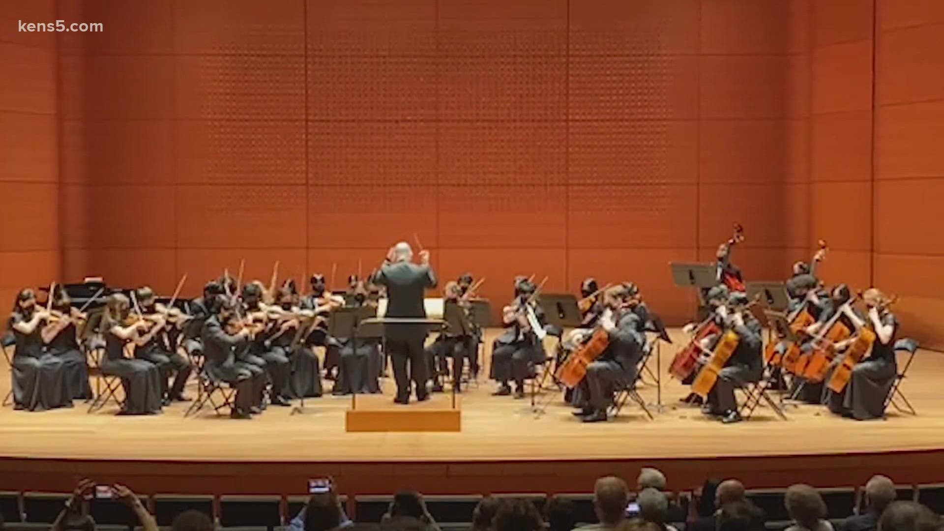 The Brandeis High School Chamber and Concert Orchestras became the first varsity orchestra in San Antonio to win the prestigious National Orchestra Cup.