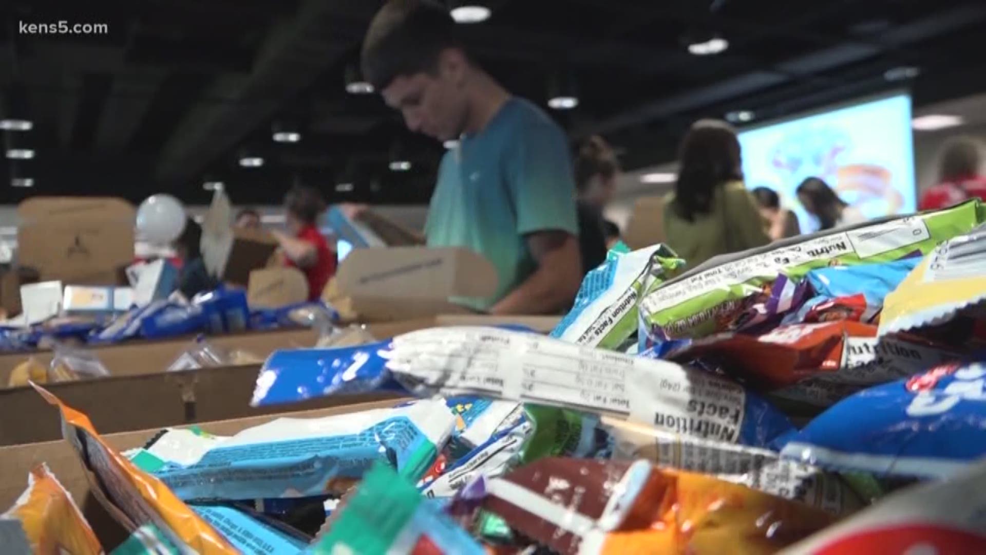 The nonprofit group Soldiers' Angels is celebrating its 15th anniversary. In order to celebrate, the group decided to pack 15,000 care packages in 15 hours for current and former military members.
