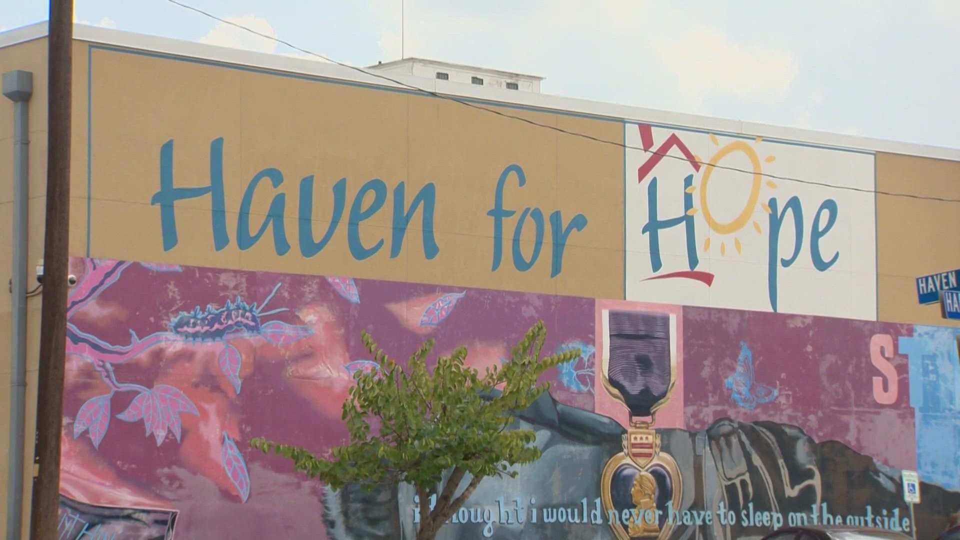 Haven for Hope says that even though they're over capacity, they will never turn away anyone in need of shelter.