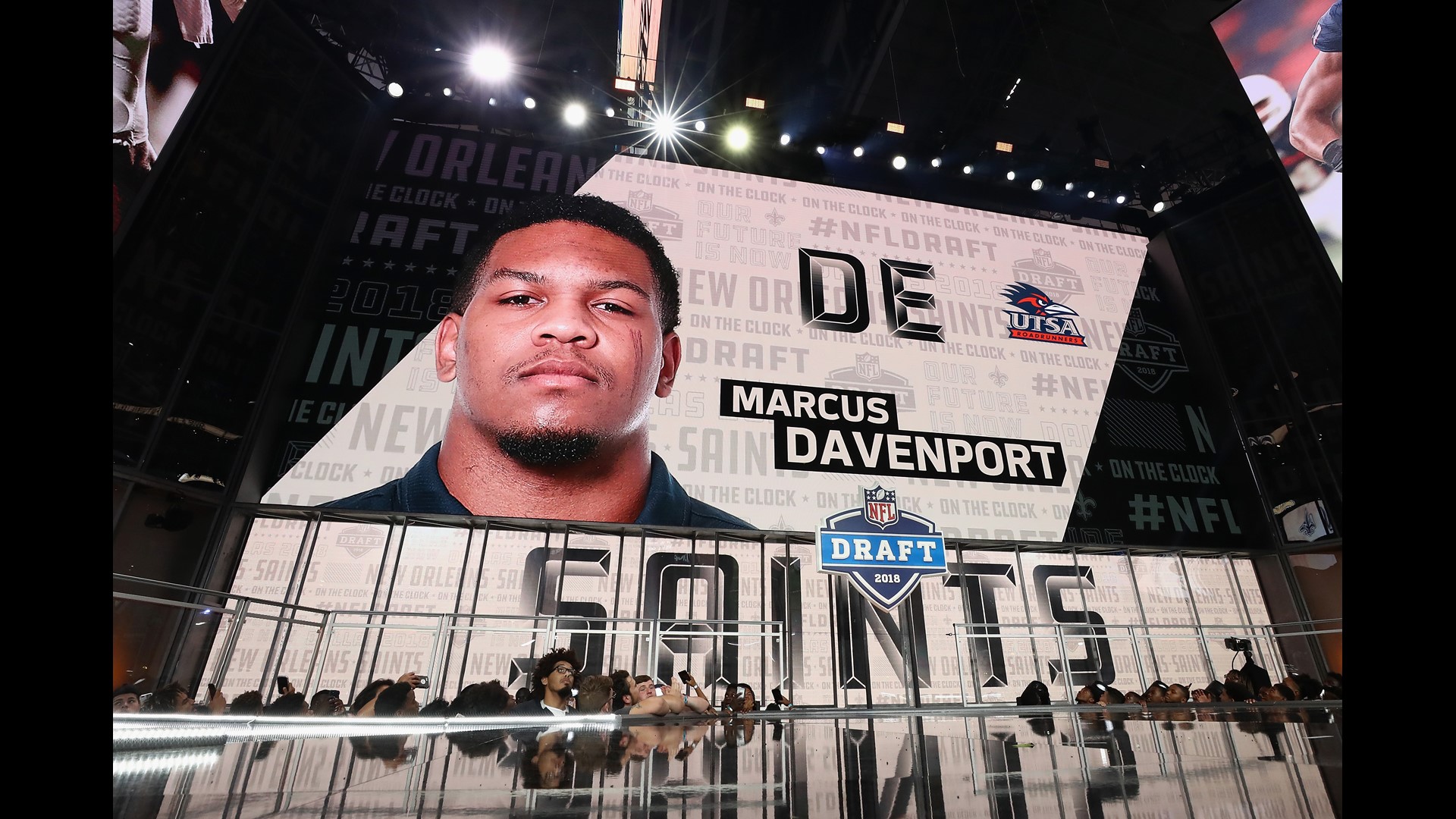 NFL DRAFT UTSA's Davenport taken No. 14 overall by New Orleans Saints