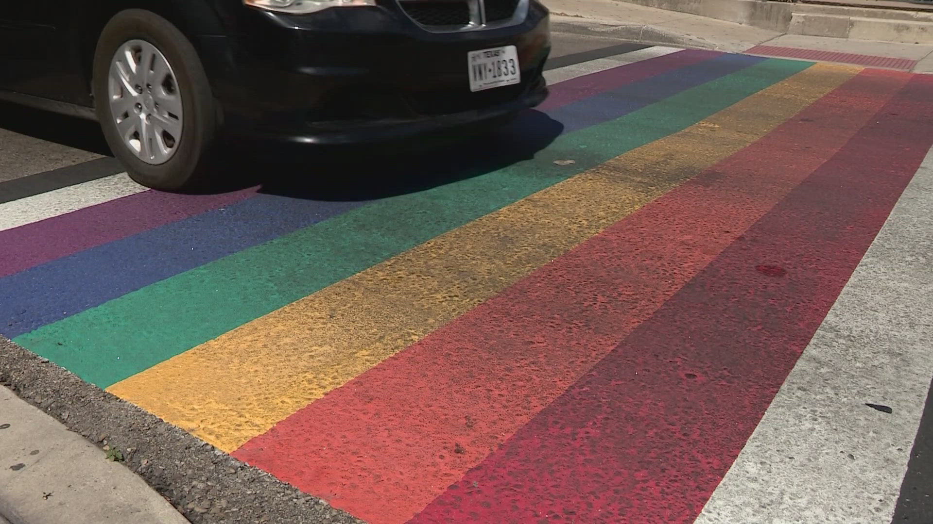 San Antonio rainbow crosswalk faces removal under Gov. Abbott's