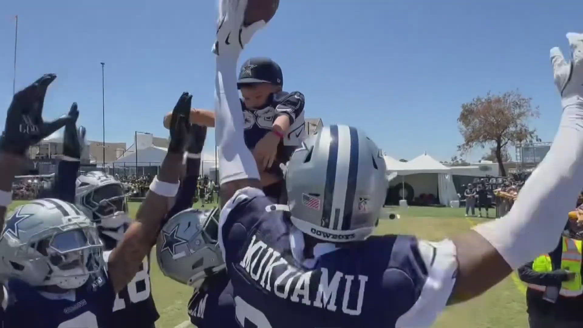 The latest headlines from Dallas Cowboys 2025 NFL training camp in Oxnard, California.