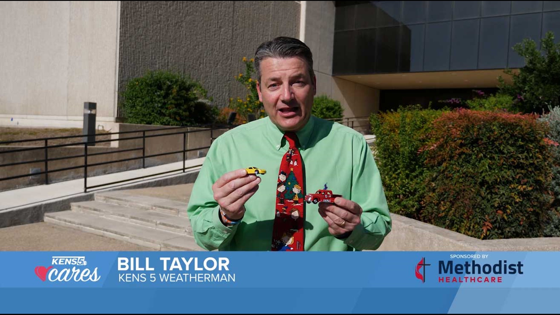 KENS 5's Bill Taylor says his favorite toys growing up were Hot Wheels! You can help create lasting memories for children in need this holiday season.