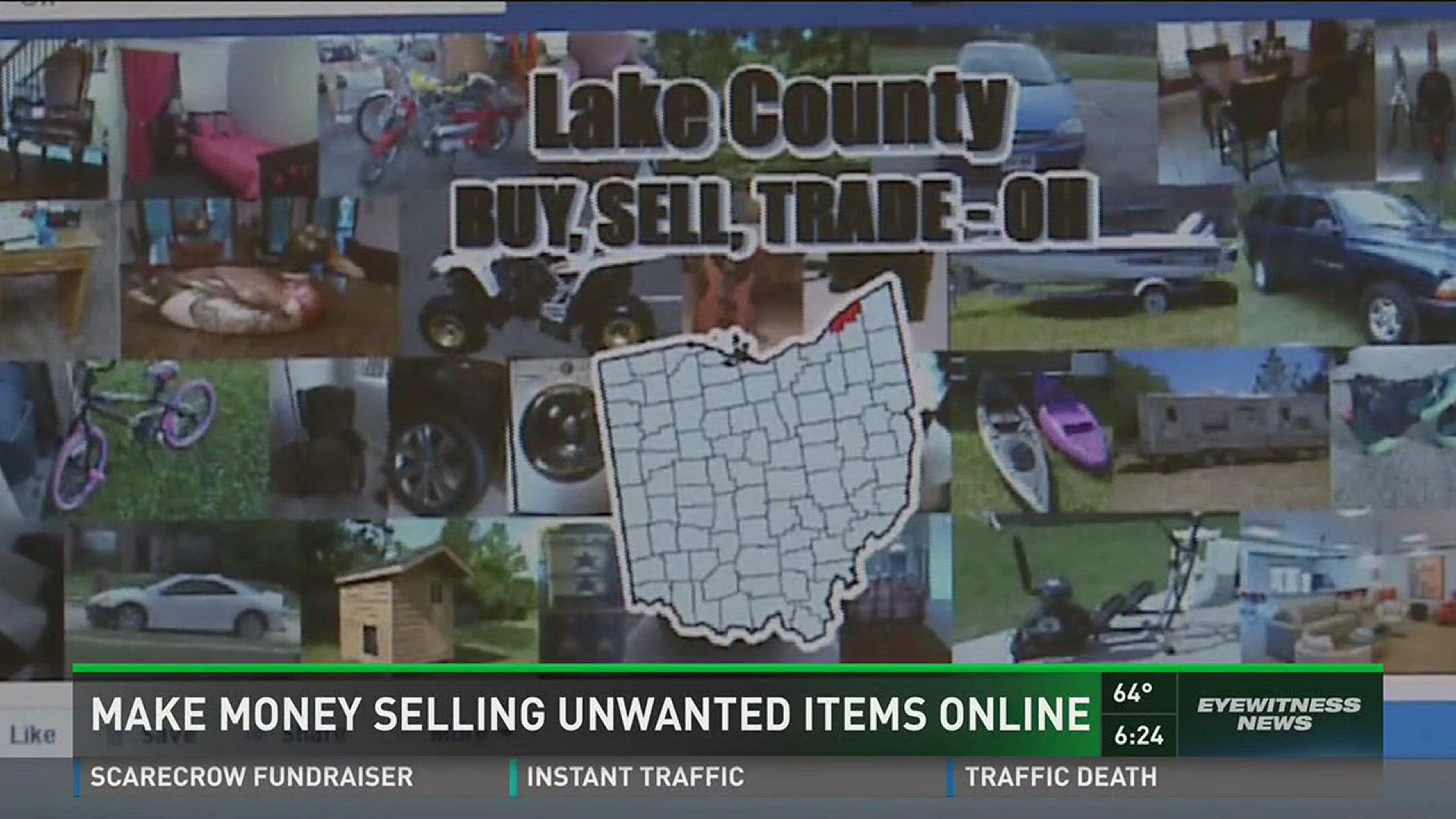 Make money selling unwanted items online