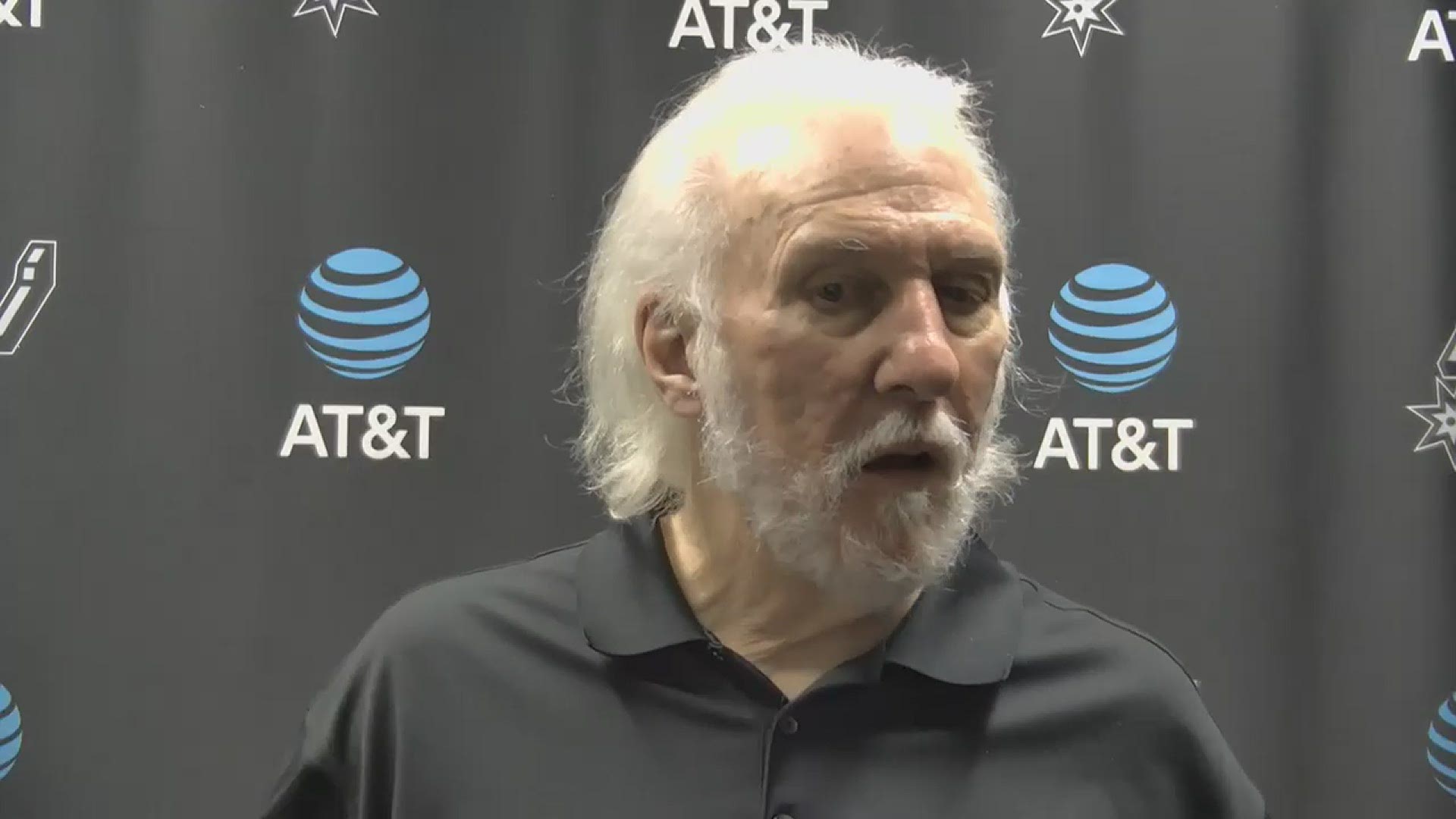 Pop said his team worked hard and didn't give in, praising Lonnie Walker, Luka Samanic, and Dejounte Murray after a tough loss.