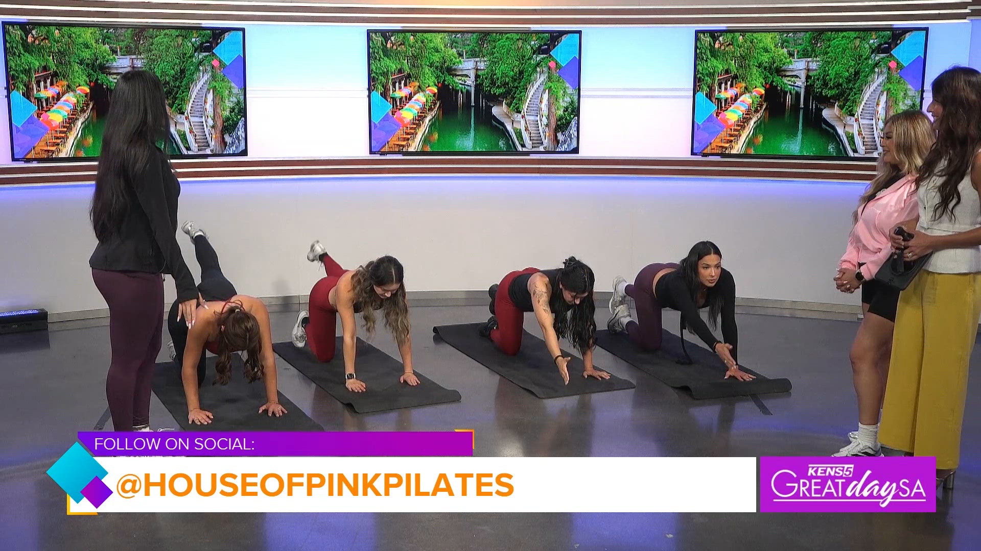 Gather your girl gang and head to House of Pink Pilates pop ups
