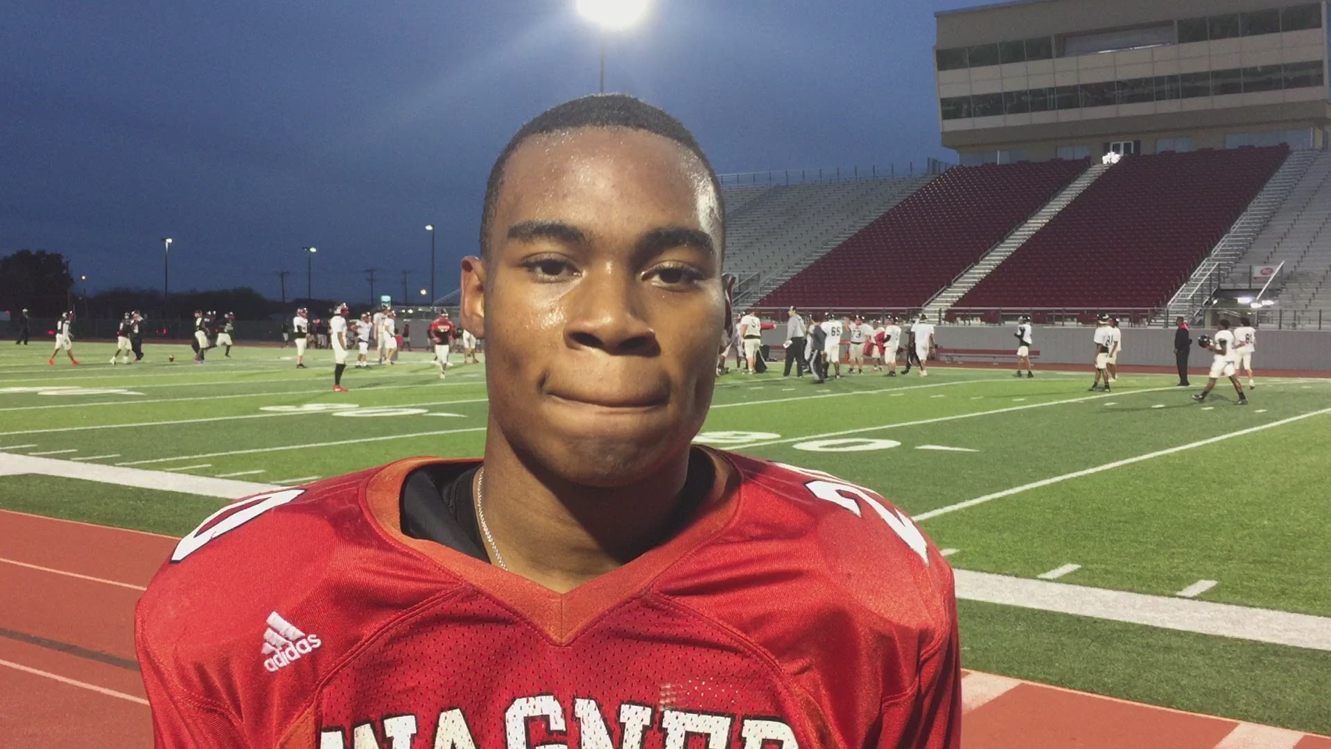 Wagner free safety Kavon Barnes on playing in the state semifinals