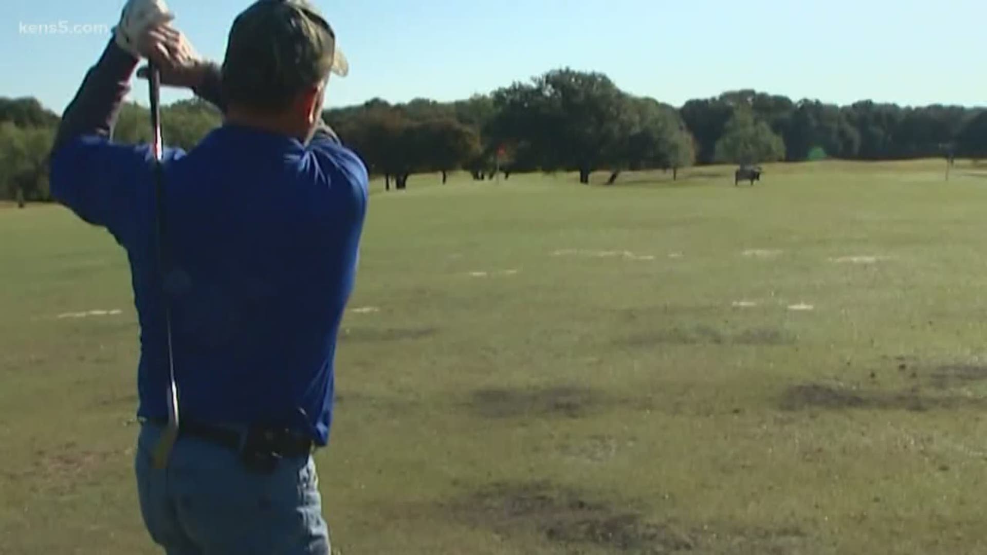 There are at least 20 golf courses in San Antonio. But can you find a place to tee off during this time of year?