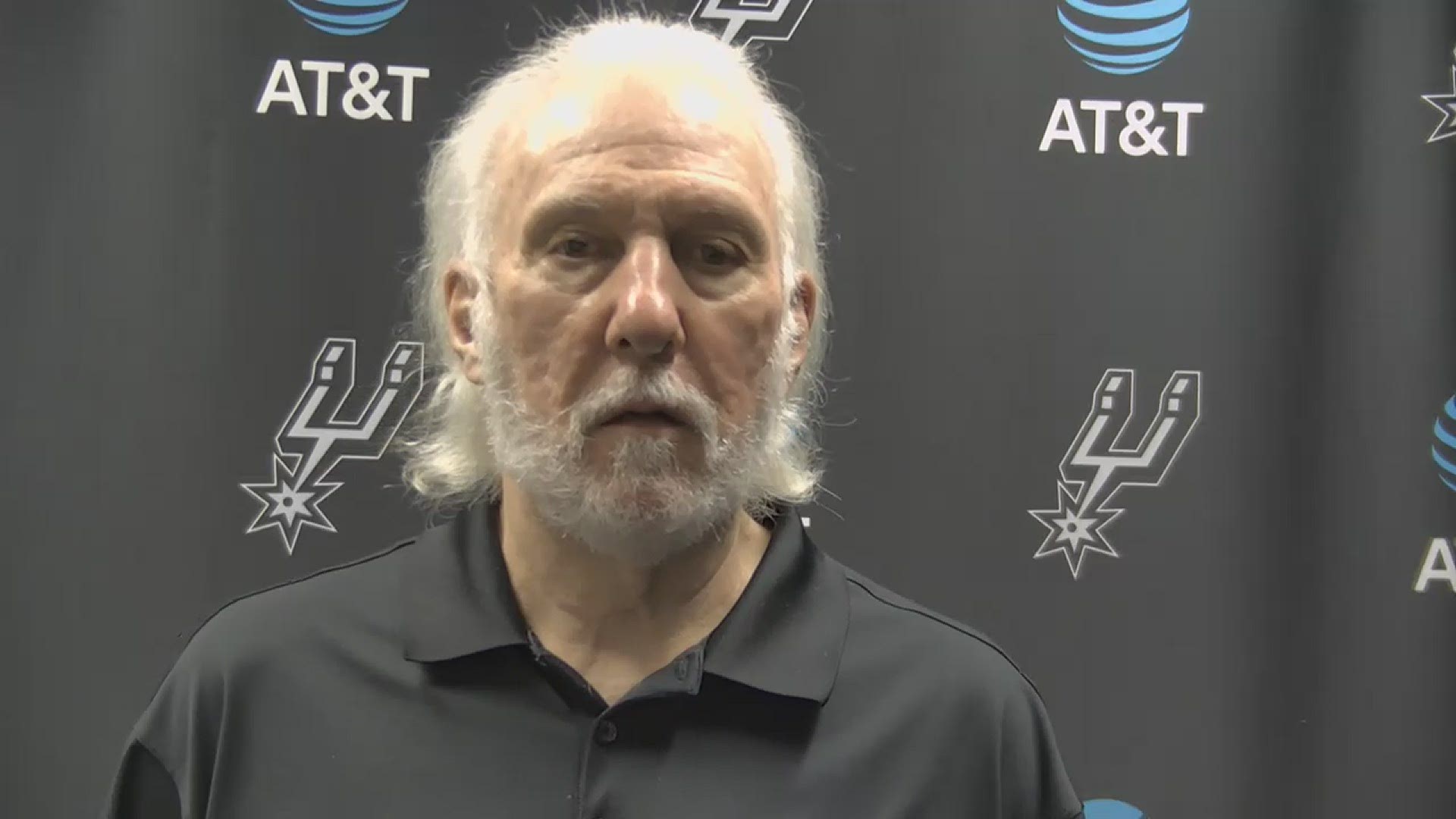 "He's played well, he's got more confident, he's a good athlete with good size, so hopefully he'll continue to improve," Popovich said of the second-year player.