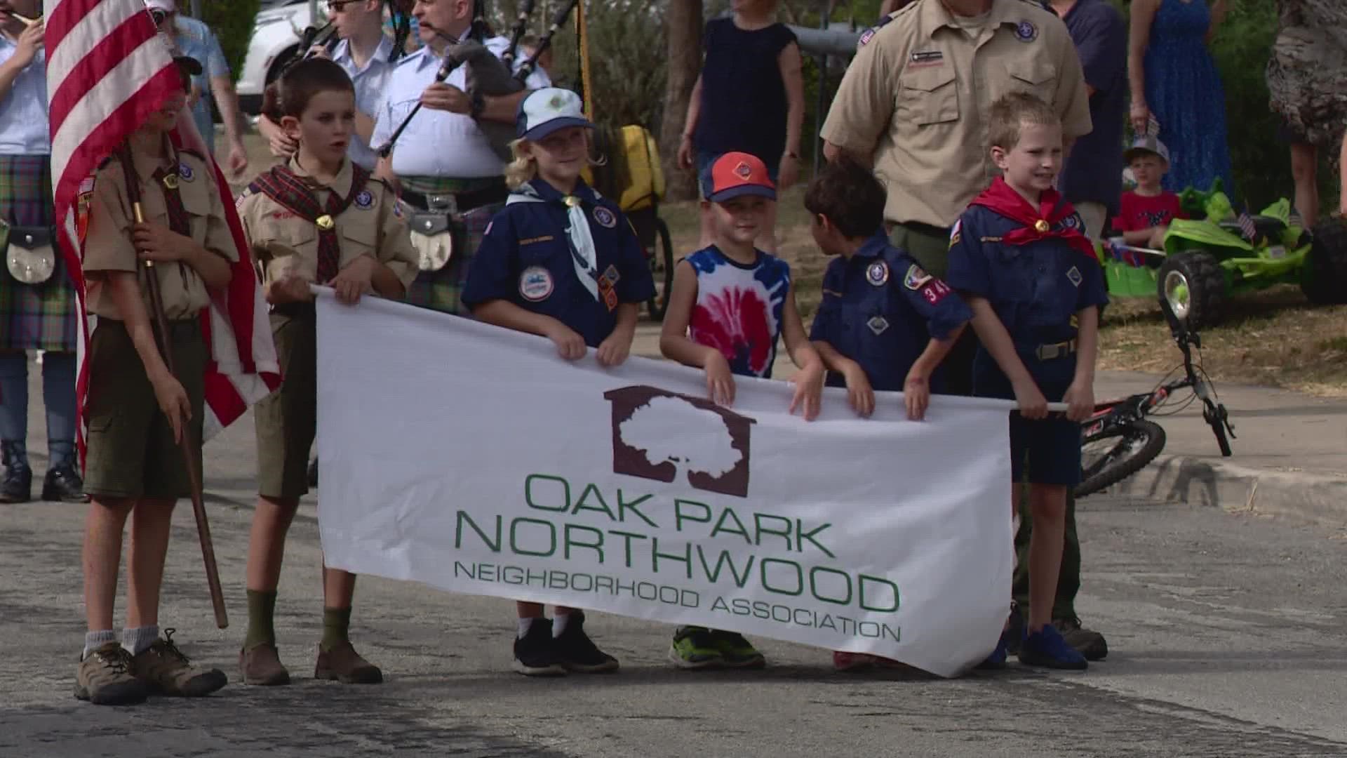 The 38th annual 4th of July Patriotic Ceremony got underway Monday morning at Fort Sam Houston Cemetery.