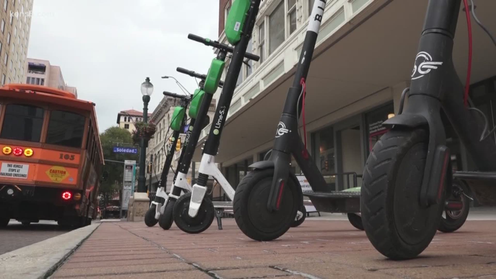 It's hard to avoid spotting a scooter downtown these days but the city has now taken action to regulate where they can go.