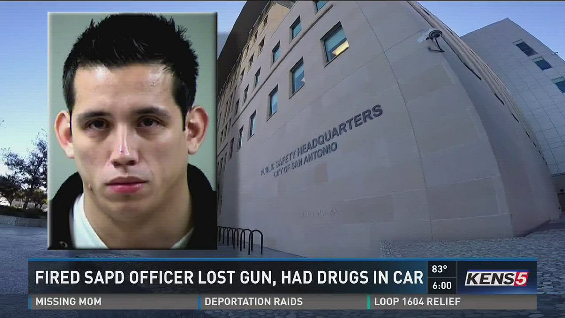 Fired SAPD officer lost gun, had drugs in car