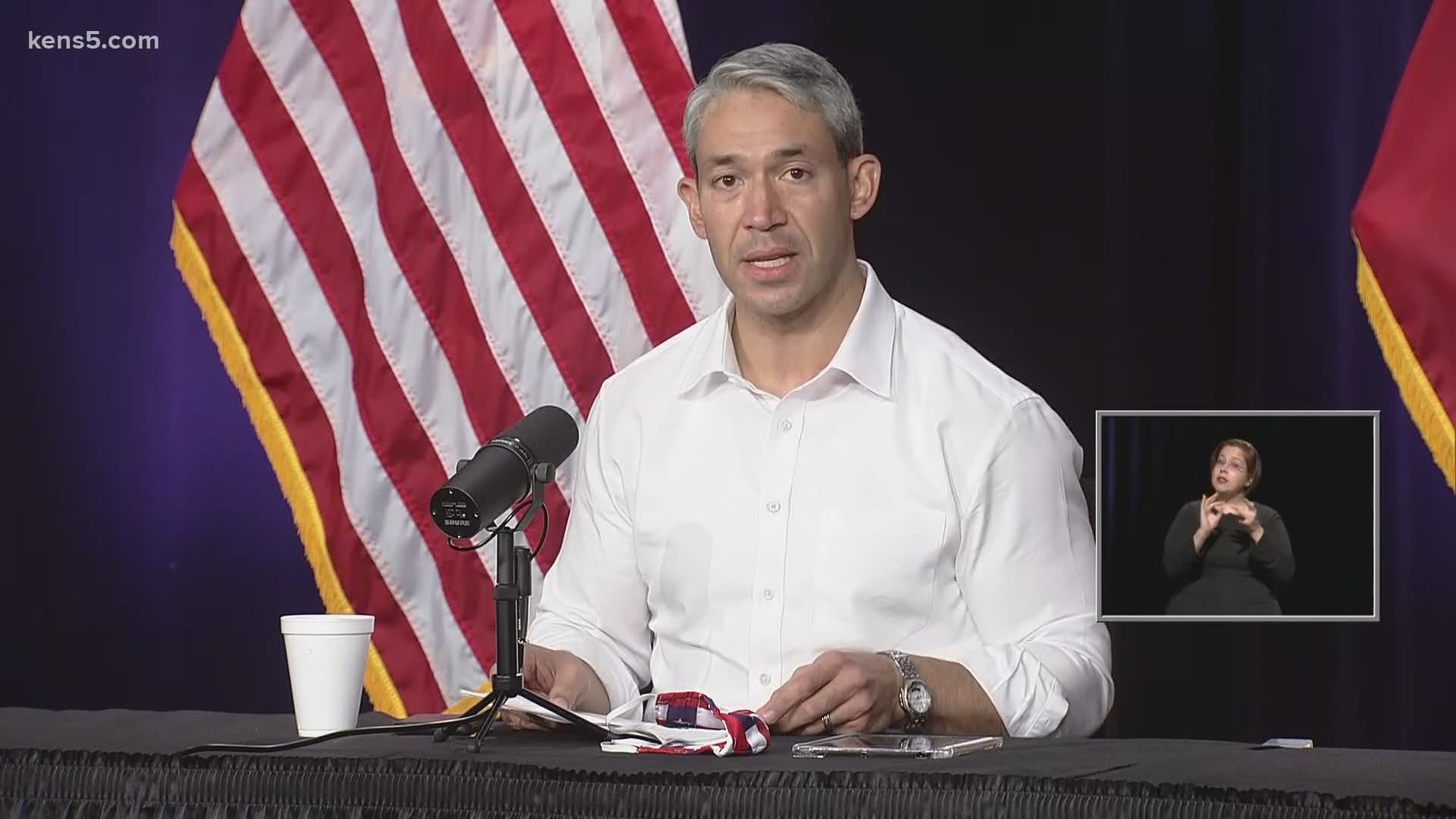 Mayor Nirenberg reported 551 new cases and 12 additional deaths on Tuesday.