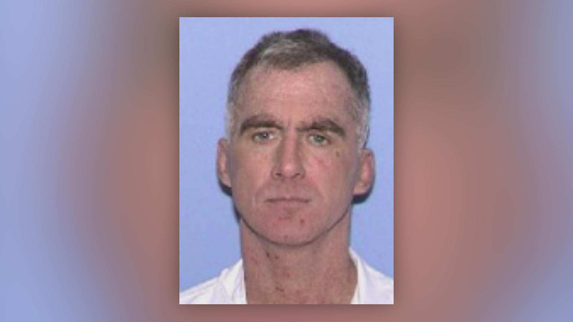 Tracy Beatty was convicted of strangling his 62-year-old mother, Carolyn Click in 2003.