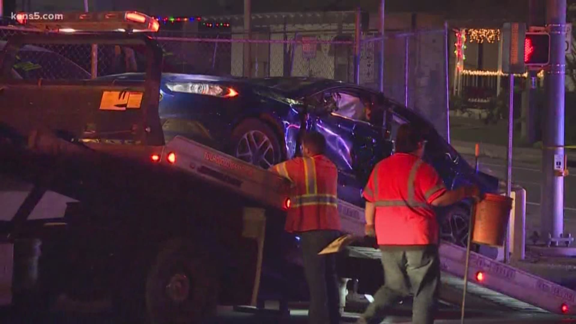 A 34-year-old man was shot and killed by San Antonio police officers after they said he stole a car and led officers on a chase on the city's south side.