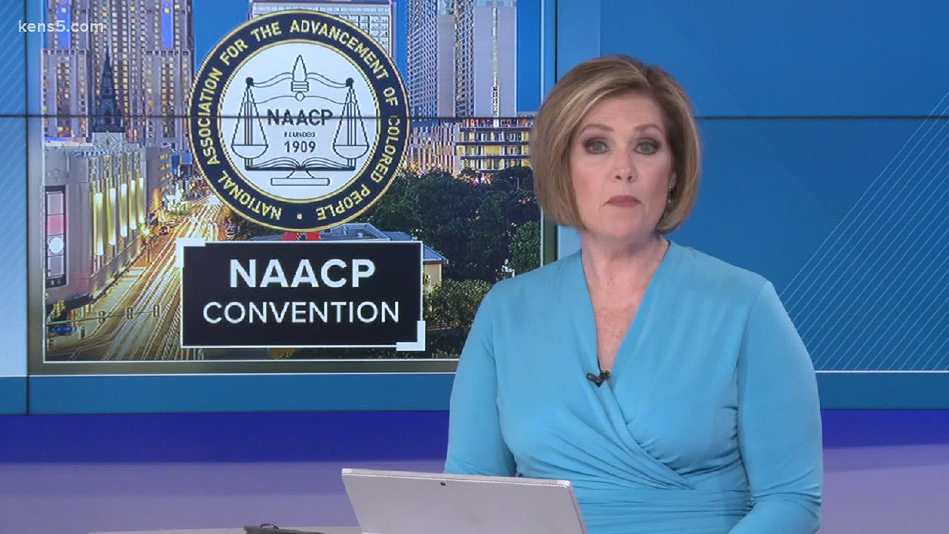 Thousands of NAACP members from around the world are at the Henry B. Gonzales Convention Center working on a plan to empower people of color across the country. Eyewitness News reporter Aaron Wright is downtown with the latest.