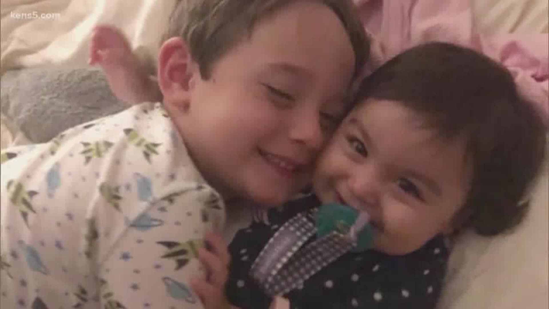 This San Antonio family lost their daughter to brain cancer at a young age. Not wanting their son to be without siblings, they adopted Bridgette.