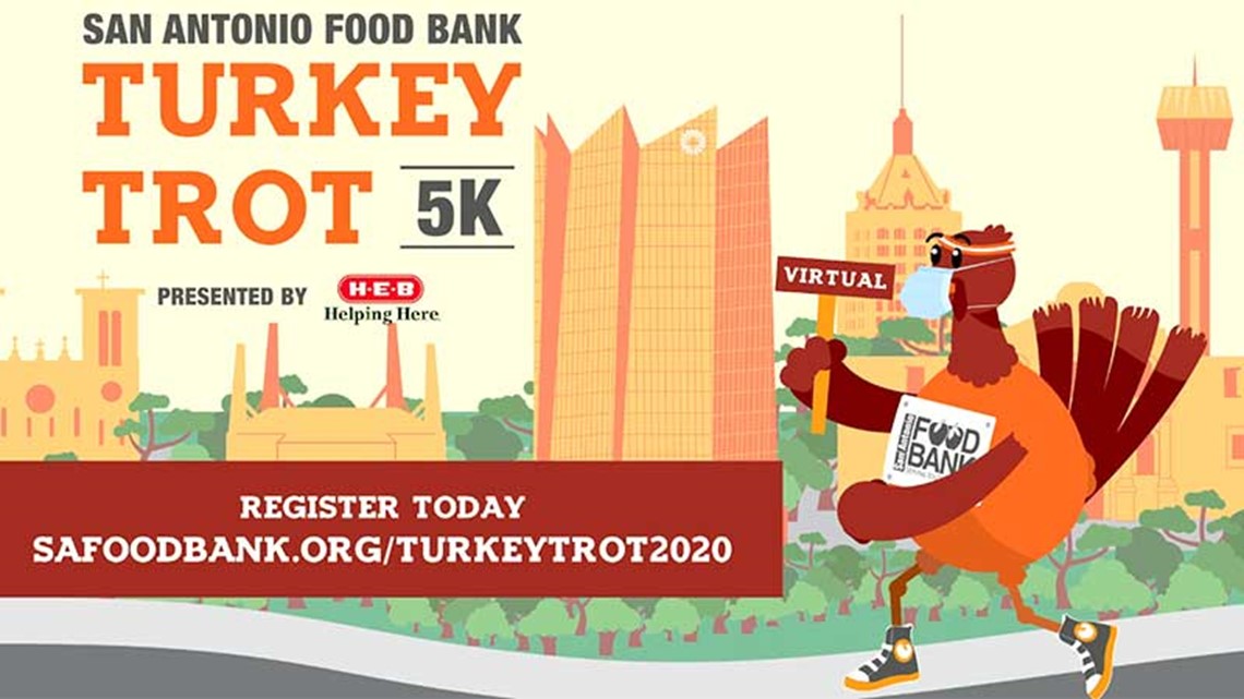 KENS CARES Join virtual Turkey Trot to help SA Food Bank feed families