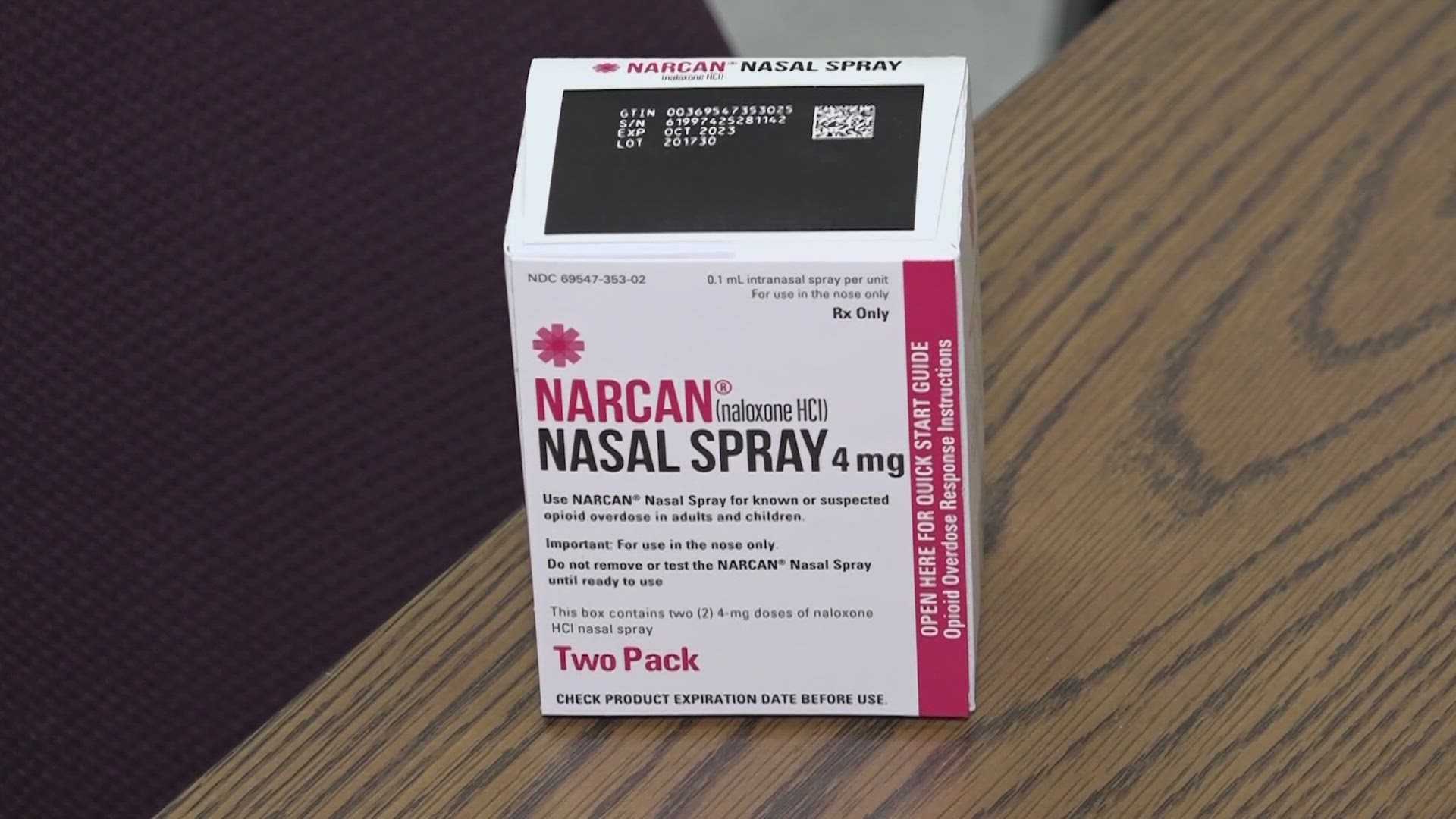 For the past six years Edgewood ISD Police officers have been trained to use Naloxone also known as Narcan.