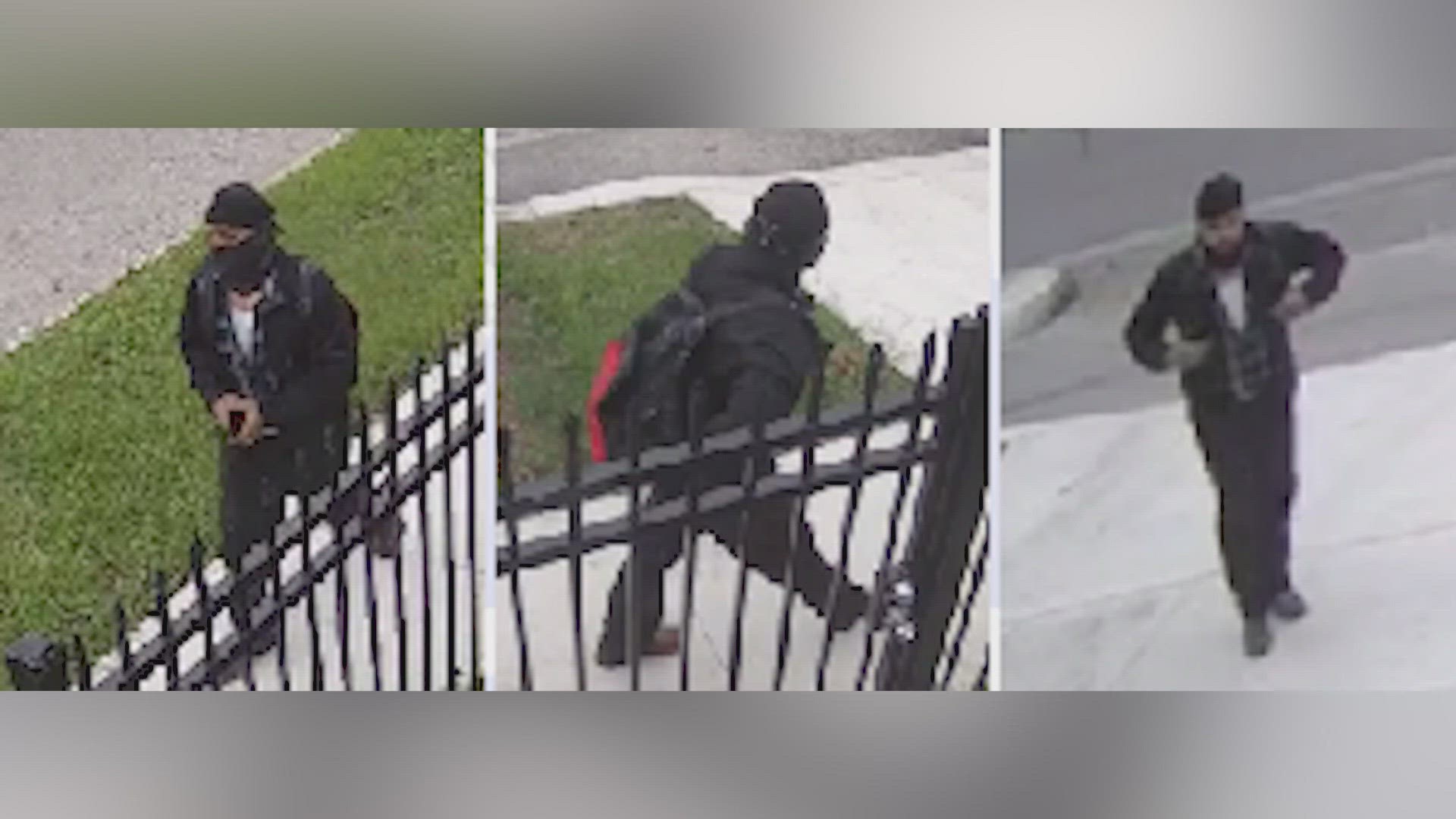 Crime stoppers are asking for help finding the person who robbed a man directing traffic on the west-side, and the suspects who robbed a vape store.