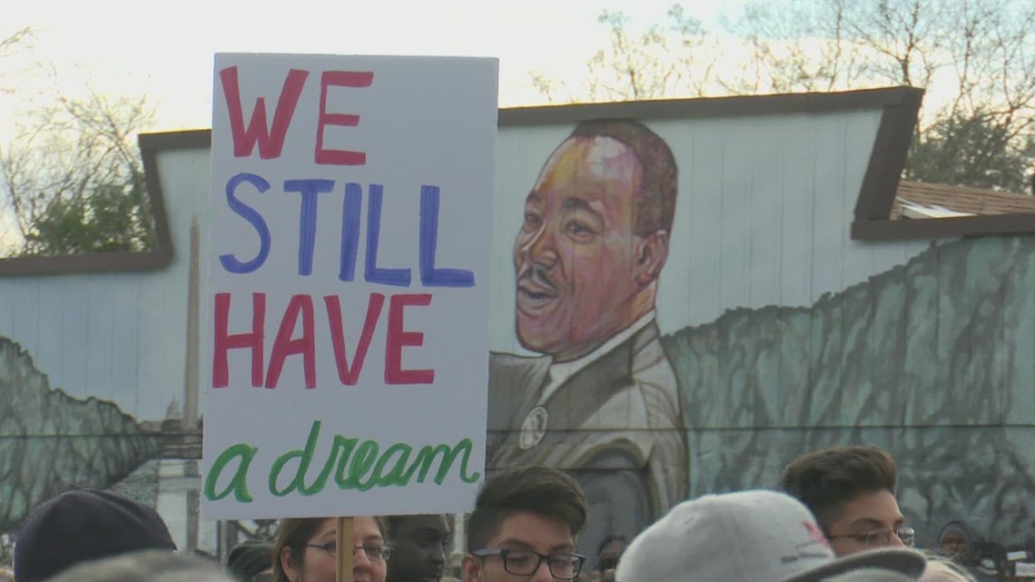 We walked the entire route for San Antonio's MLK March; Here's what to