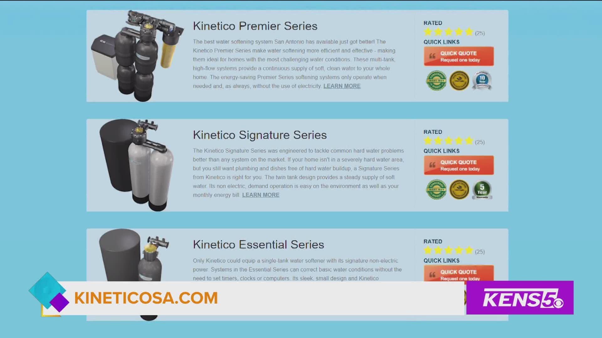 Try a Kinetico water softener free for 90 days with no obligations!