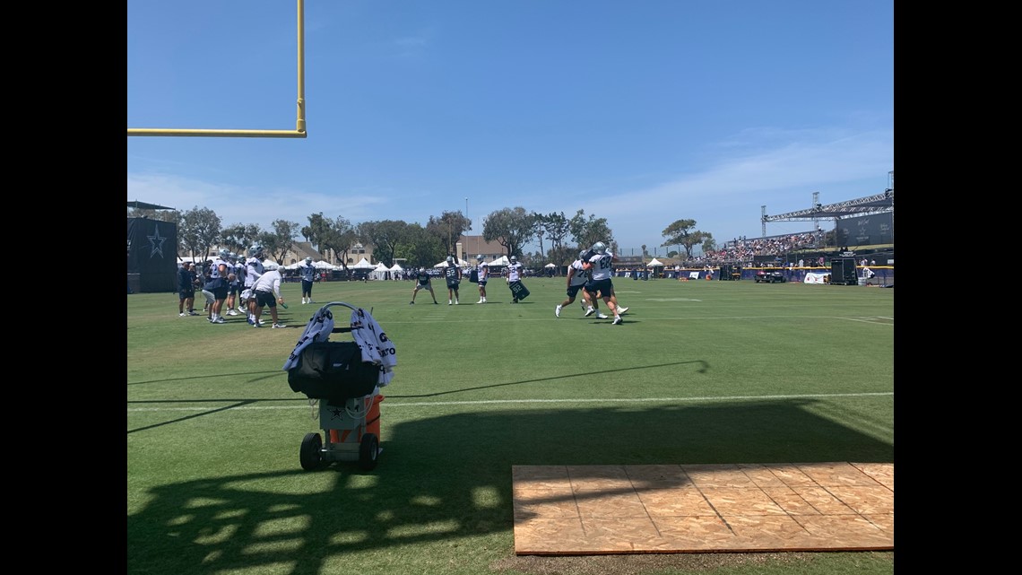 Check out past Dallas Cowboys training camp action in Oxnard