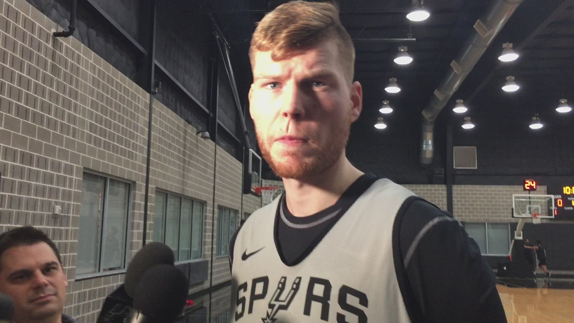 Davis Bertans on the importance of the Spurs playing better defense