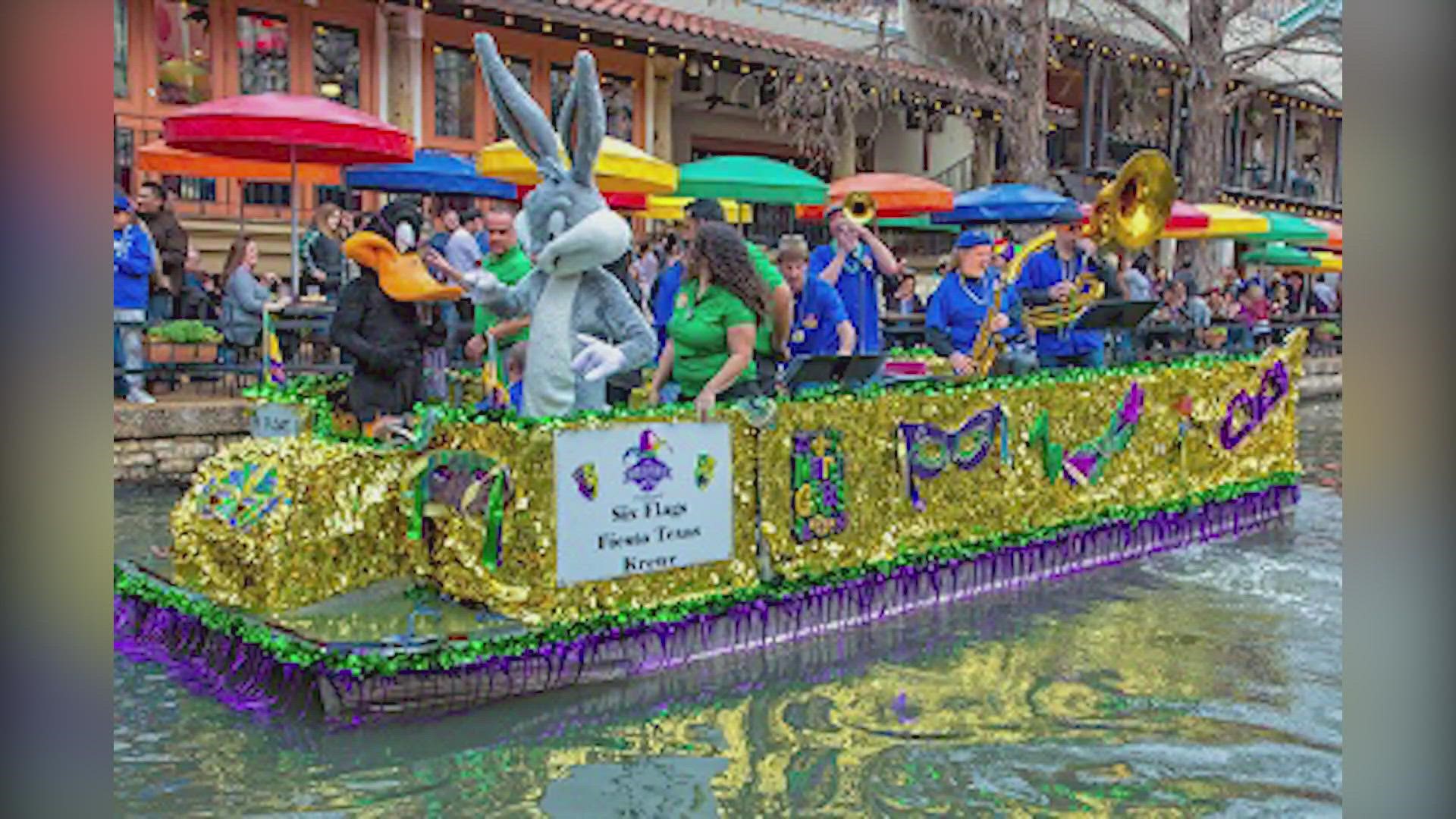 It's time to break out the beads because folks can celebrate Mardi Gras in the Alamo City.