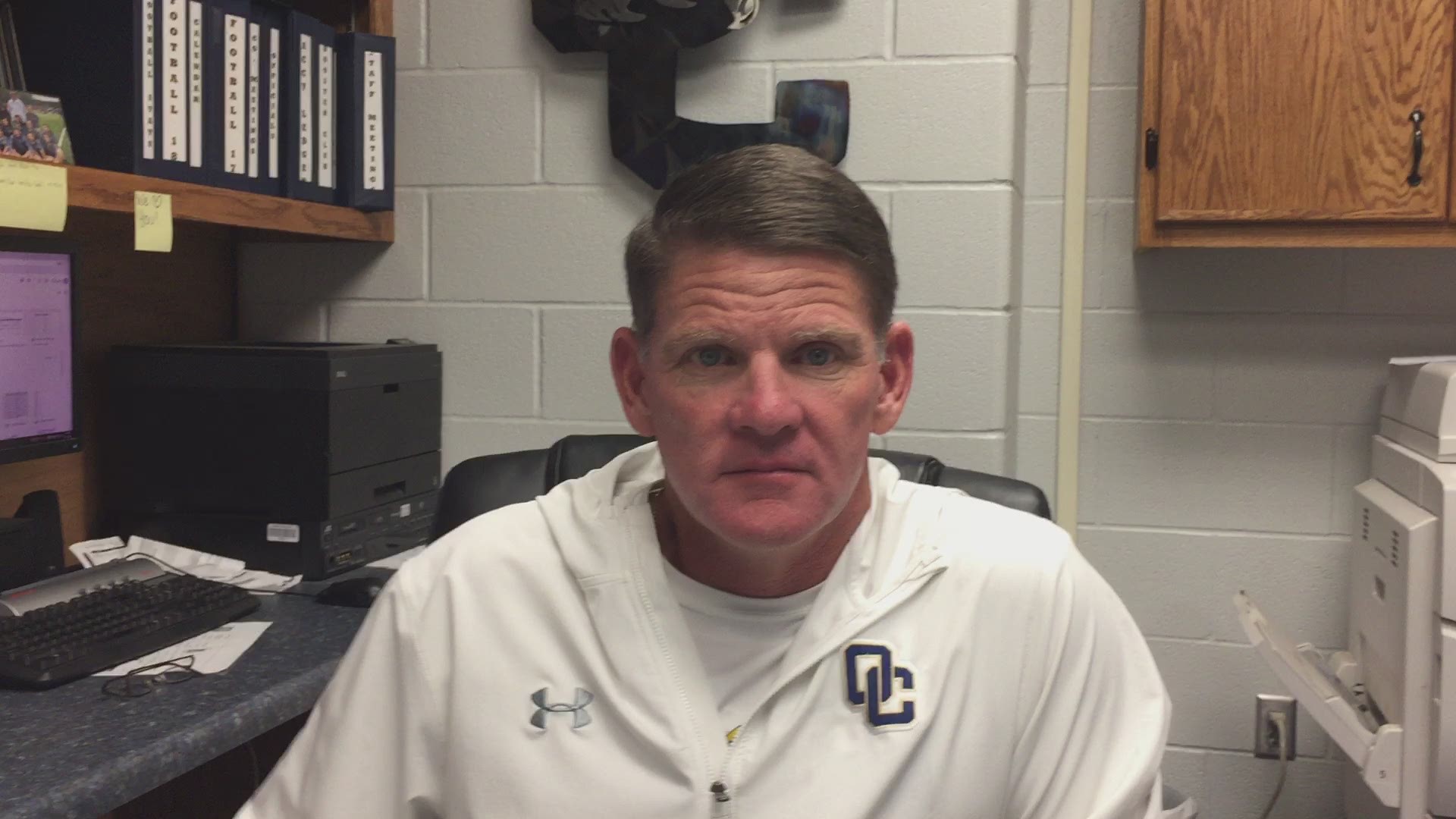 O'Connor coach David Malesky on Friday night's matchup with Brandeis