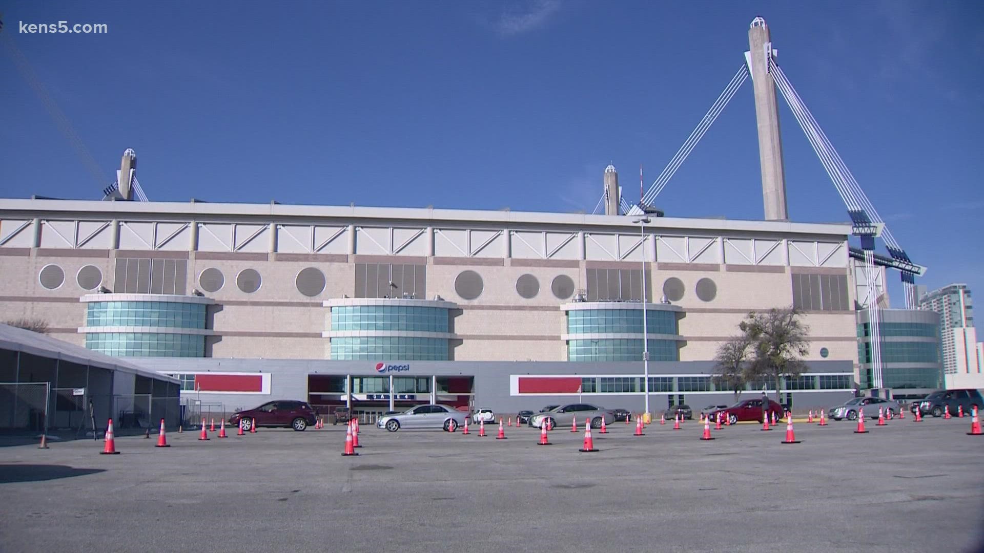 Metro Health will close its Alamodome testing site on Monday evening.