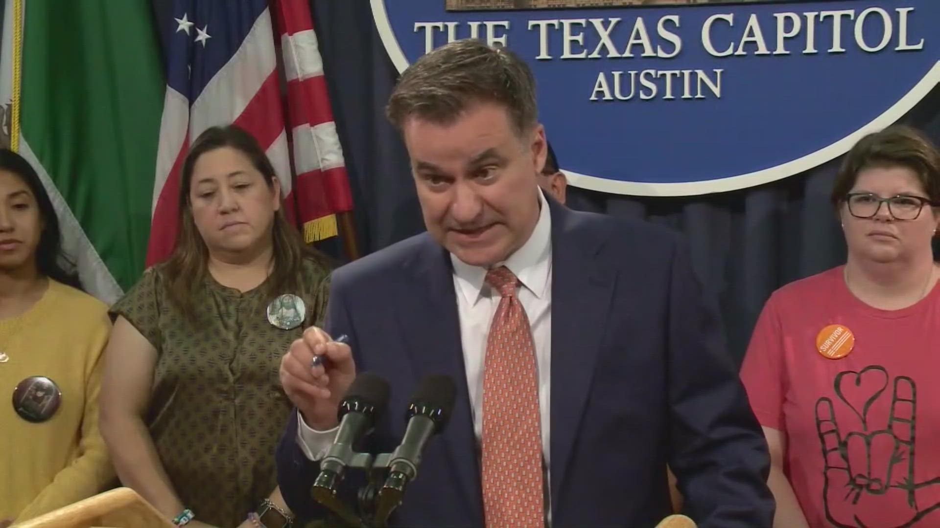 The state senator is set to introduce legislation aimed at issues surrounding current gun laws in Texas.