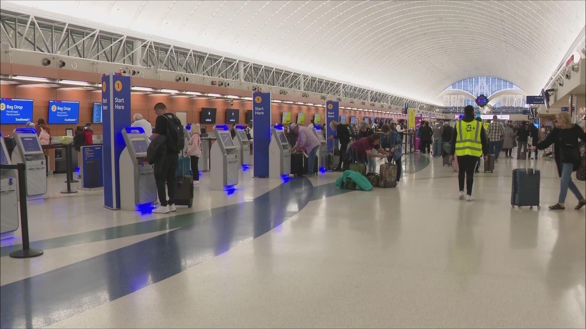 Airport staff say the new terminal will feature up to 17 gates taking up more than 850,000 square feet.