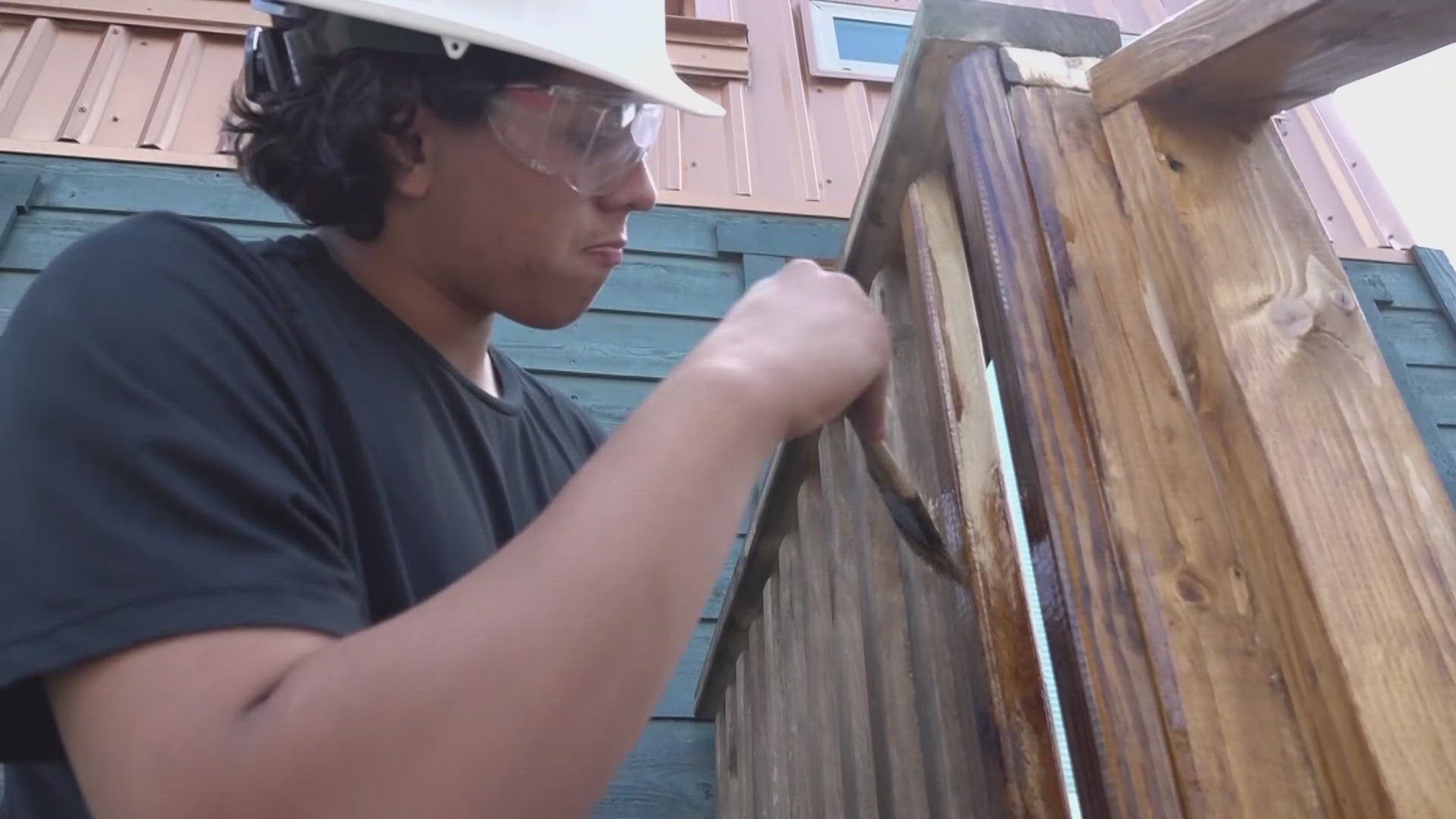 Students at Warren High School's Construction Careers Academy will showcase tiny homes they've built at the free event on Saturday.