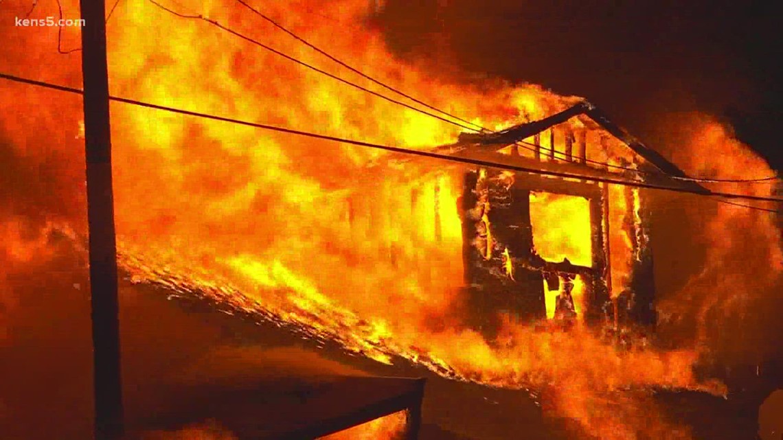 Raging fire destroys home on west side - Vimarsana News