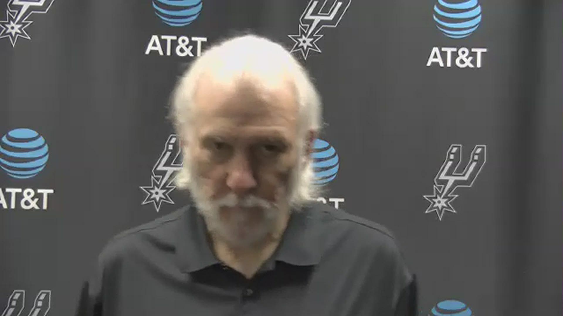 Popovich spoke about the passing of former Spurs coach Stan Albeck, who spent significant time around the team after suffering a stroke 19 years ago.