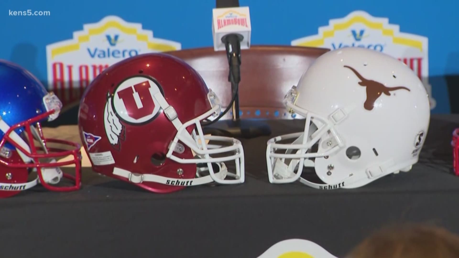 The Alamo Bowl will match Pac 12 runner-up Utah against the Texas Longhorns from the Big 12.