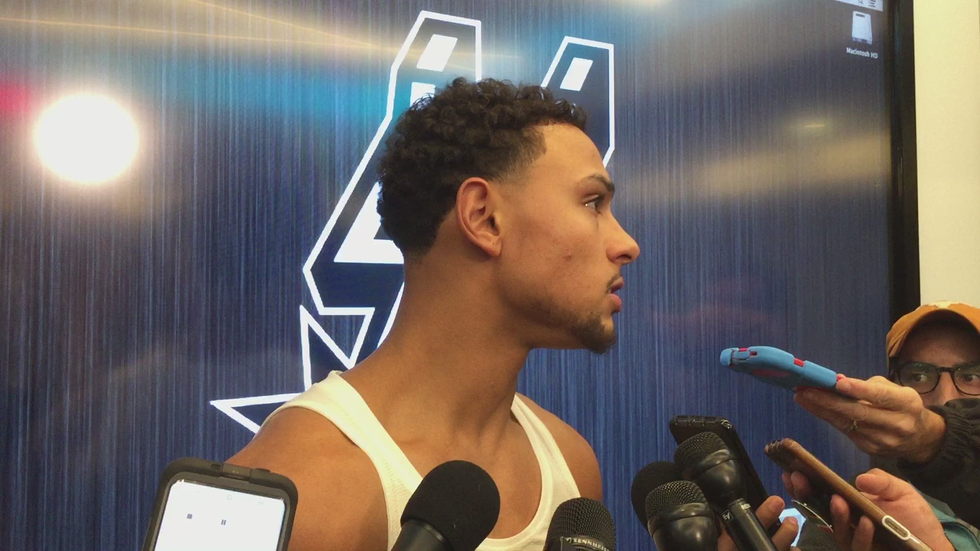 Spurs guard Bryn Forbes on the win over OKC