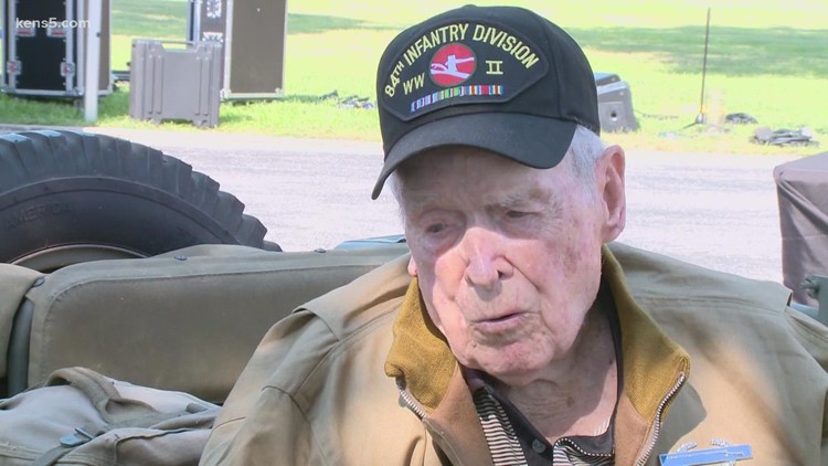 'War is hell': 98-year-old WWII veteran decorated with medals nearly eight decades after returning home