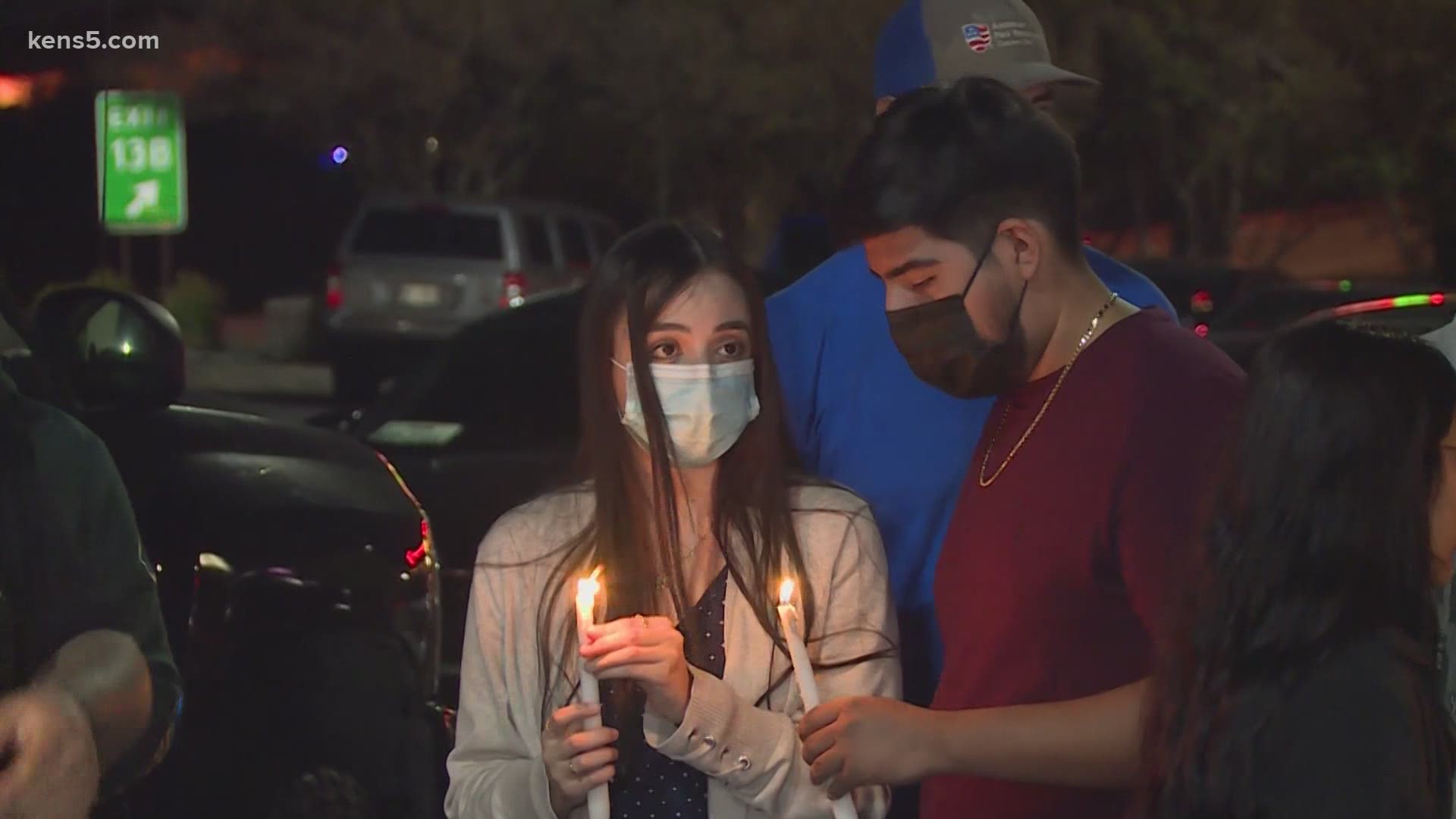 Dozens of friends and family members showed up to play tribute to Daniel Santiago.