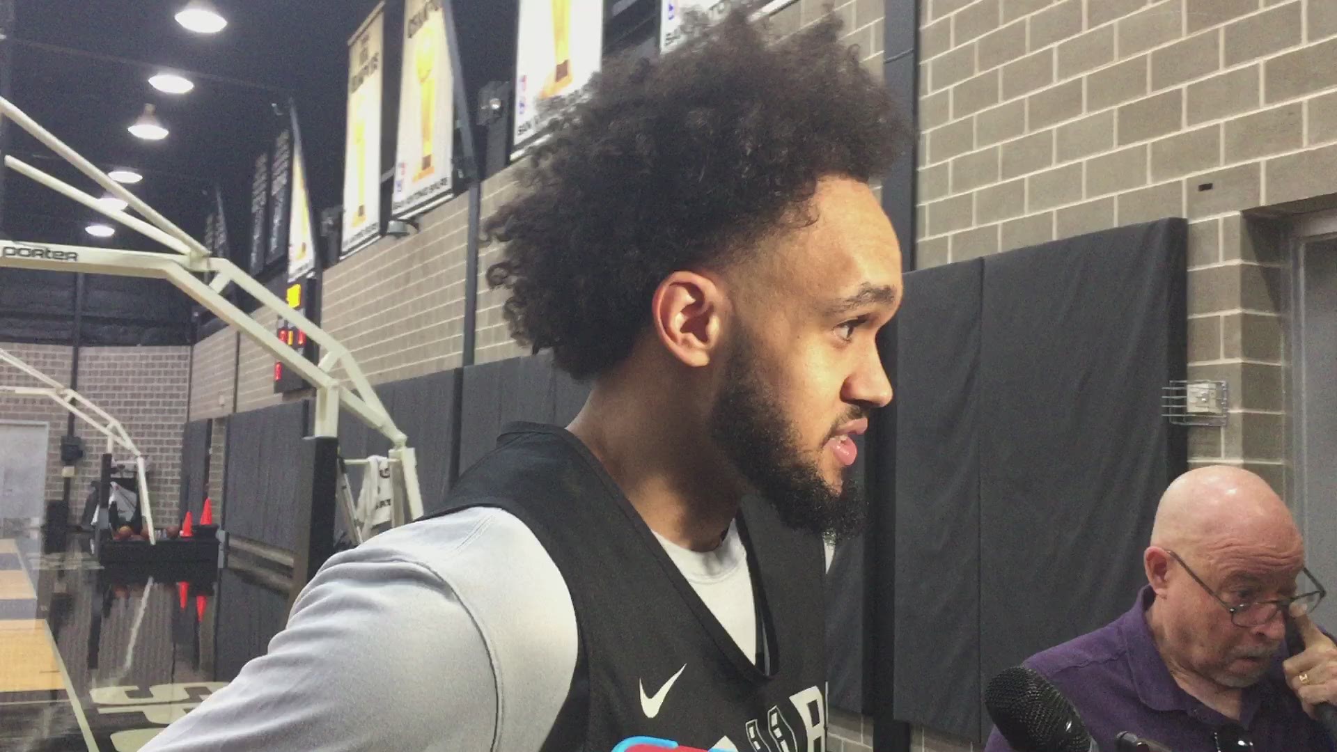 Derrick White: Trying Something New with Haircut