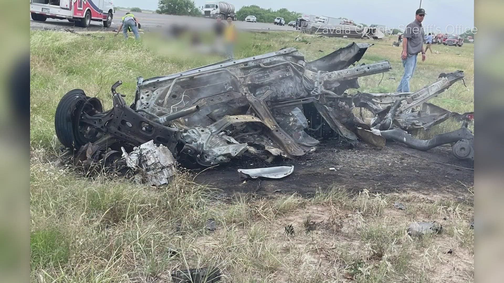 Both drivers of the SUV and semi-truck were transported to a San Antonio hospital.