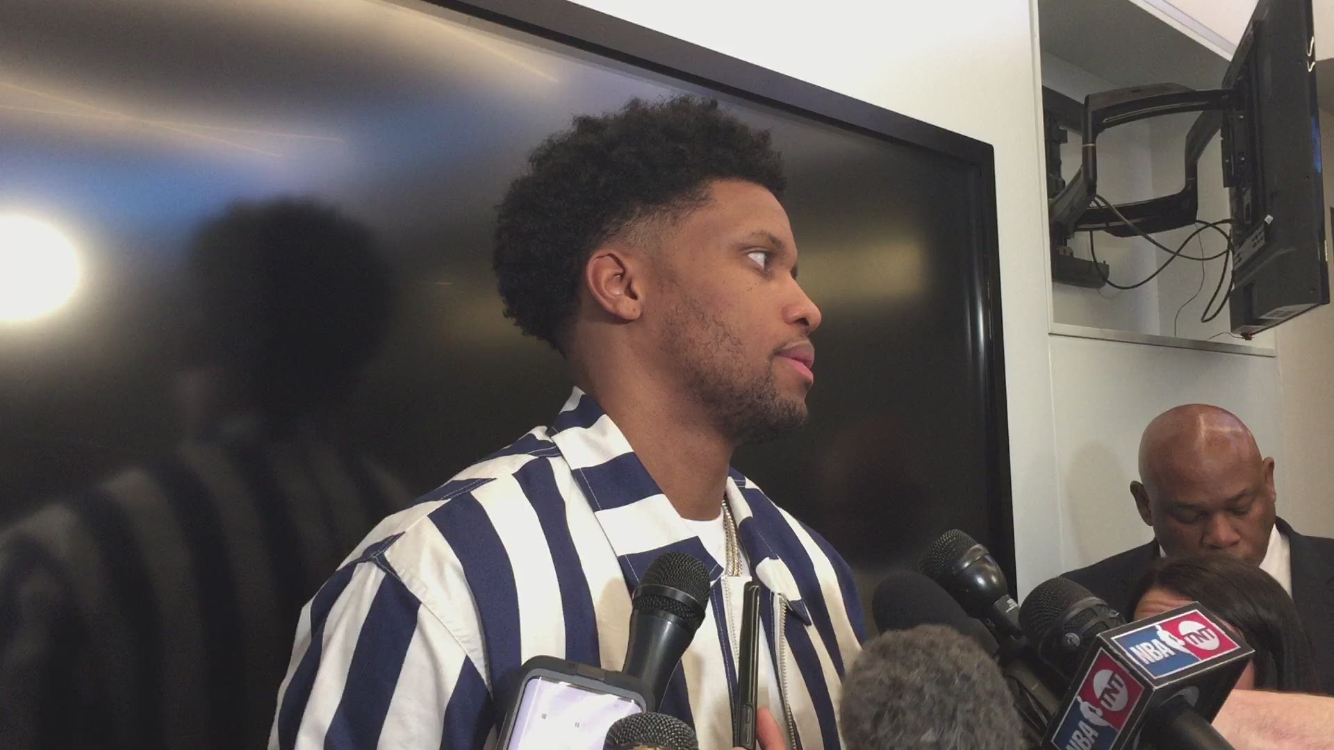 Spurs forward Rudy Gay talks about his performance in Game 6