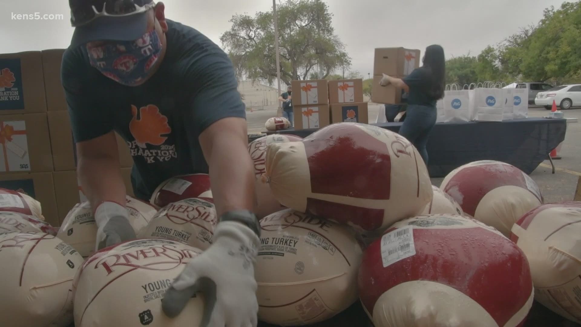 Operation Homefront helped to provide 1,600 meals to military families across Texas.