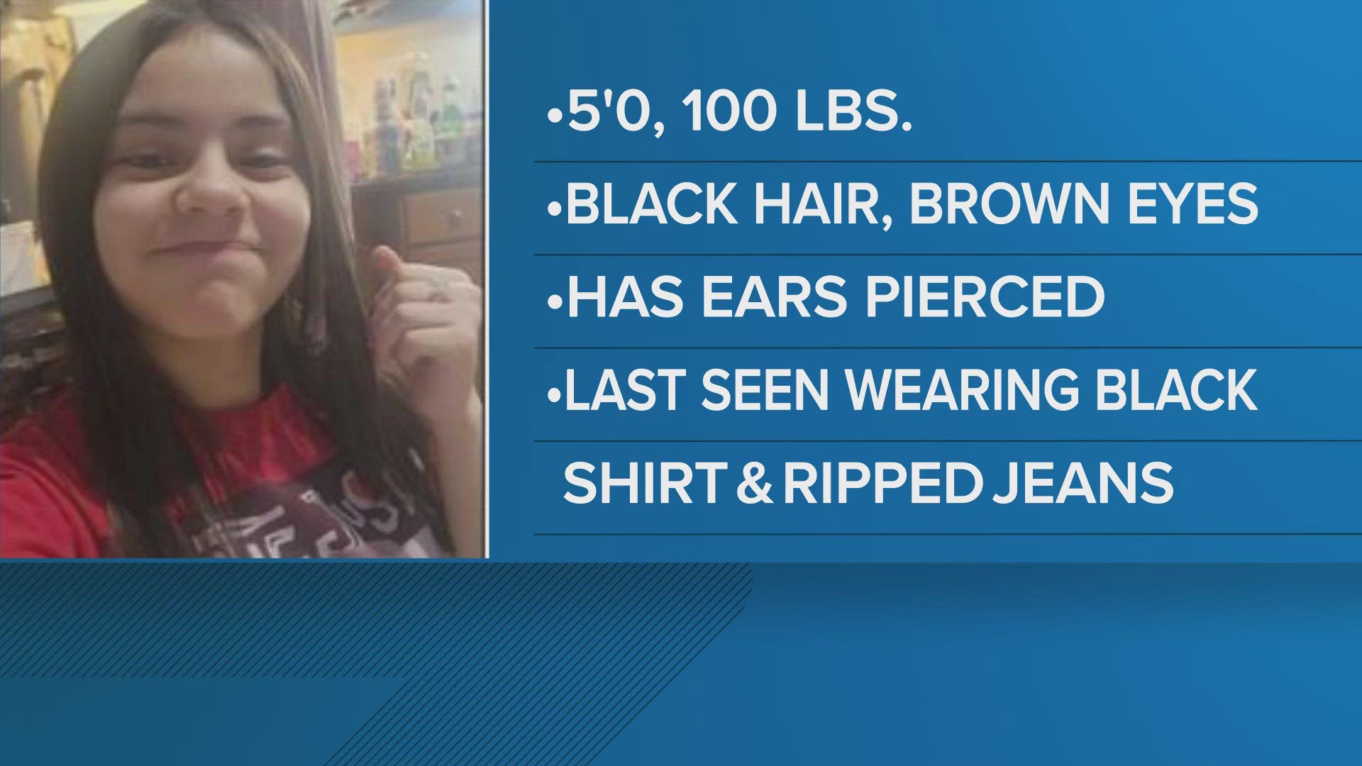 Makayla Garcia, 12, was last seen near her downtown home on April 17.