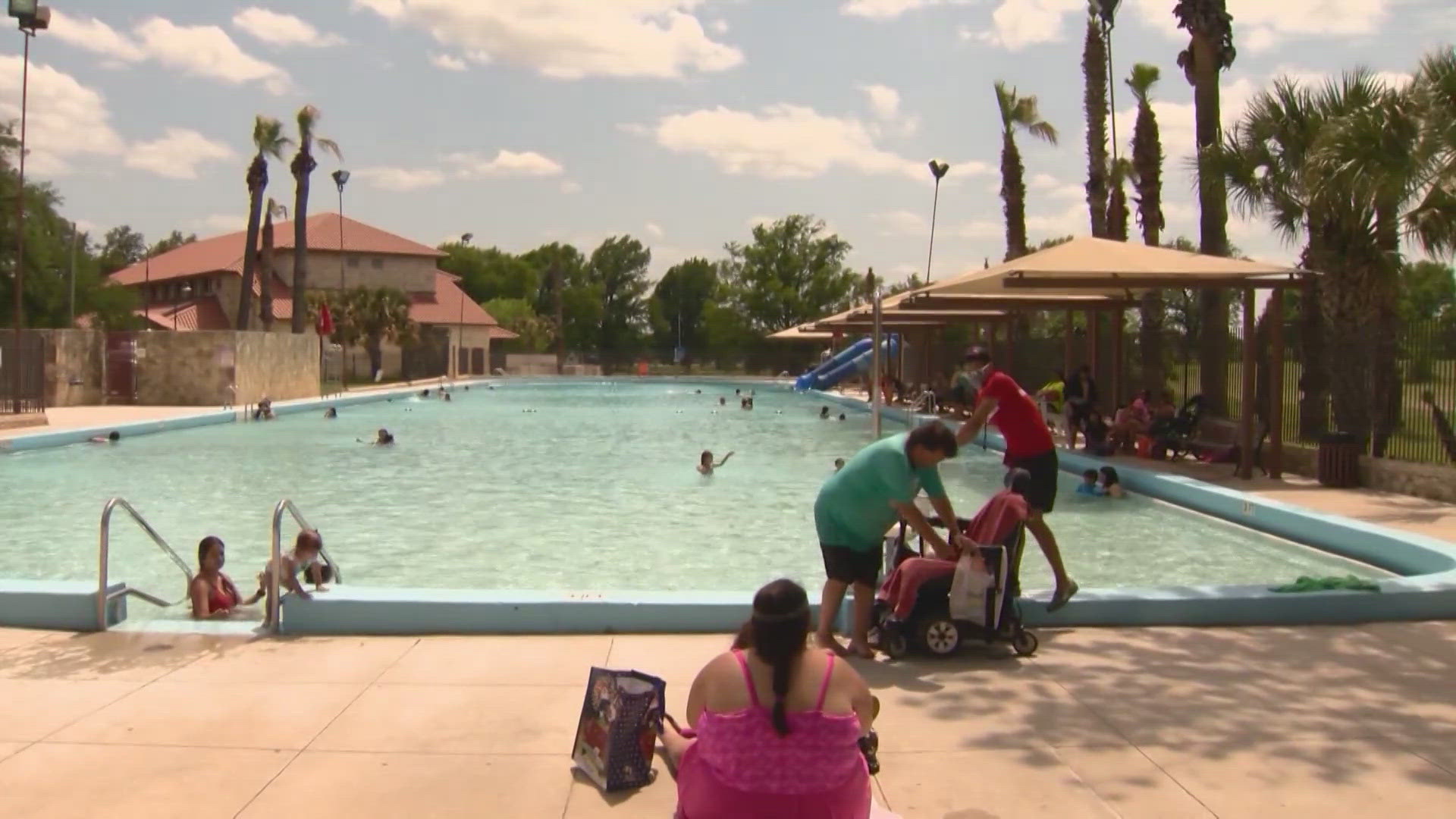 The pools will be opening May 11, and will be open every weekend.